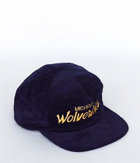 80's MICHIGAN Wolverines コーデュロイキャップ - KAPTAIN SUNSHINE