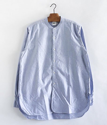 KAPTAIN SUNSHINE Band Collar Shirts [BLUE] - KAPTAIN SUNSHINE