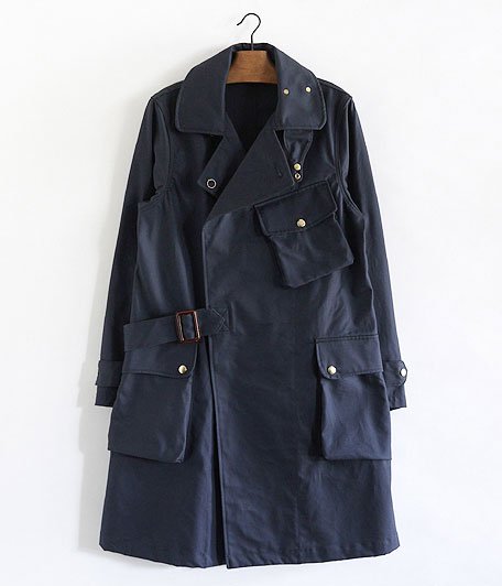 ANACHRONORM Ventile Cotton Trench Coat [NAVY] - Fresh Service 