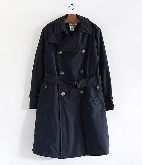  KAPTAIN SUNSHINE Padded Trench Coat [NAVY]