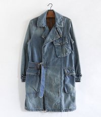  ANACHRONORM Zimbabwe Denim Trench Coat [INDIGO]