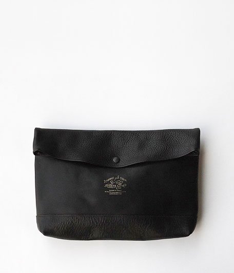 THE SUPERIOR LABOR Leather Clutch Bag [black] - Fresh Service 