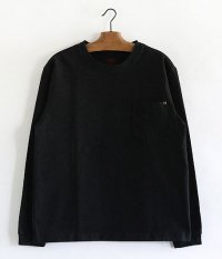  ANACHRONORM Standard Heavy Weight Pocket L/S T-shirt [BLACK]