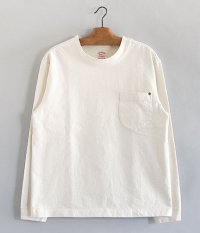  ANACHRONORM Standard Heavy Weight Pocket L/S T-shirt [IVORY]