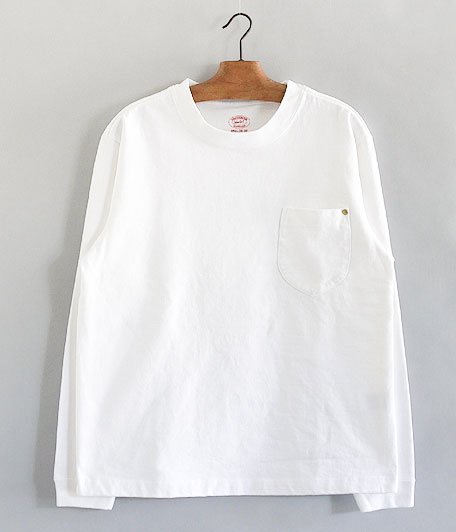  ANACHRONORM Standard Heavy Weight Pocket L/S T-shirt [WHITE]
