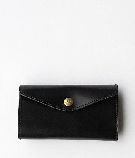【美品】The Superior Labor コードバンミドルウォレット THE SUPERIOR LABOR Cordovan Middle Wallet [brown] - Fresh
