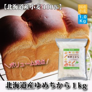 （北海道産）ゆめちからパン用強力粉1ｋｇ