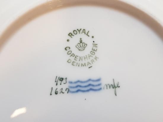 ロイヤルコペンハーゲン プレート□サクソンフラワー デザート