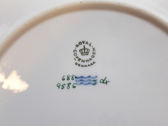 ロイヤルコペンハーゲン プレート■ブラウンローズ ディナープレート 4枚セット 皿 バラ 1級 - アンティーク ヴィンテージの高級クリスタル  陶磁器｜グラスクラシック