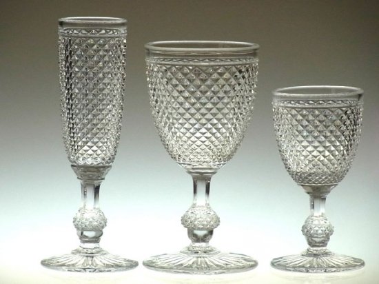 店舗や値段 オールド・バカラ ディアマン・ビゾー ワイングラス 1890年 ダイヤモンド 食器