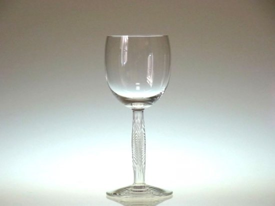 ラリック グラス ○ ディアマン ワイン グラス 18cm 六芒星ステム