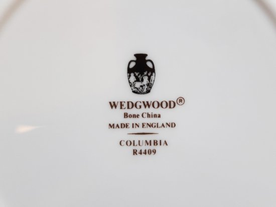 ウェッジウッド プレート□コロンビア セージグリーン デザートプレート 6枚 皿 WEDGWOOD 1級 美品 - アンティーク  ヴィンテージの高級クリスタル 陶磁器｜グラスクラシック