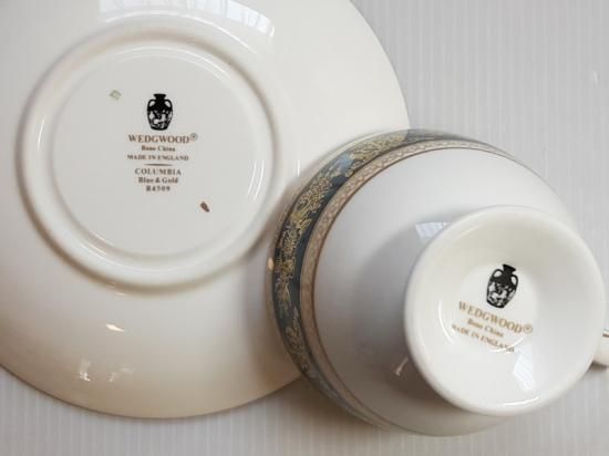 ウエッジウッド コロンビアブルー 6客セット ウエッジウッド コロンビアブルー 6客セット ウエッジウッド