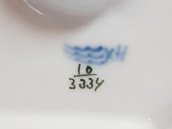 ロイヤルコペンハーゲン キャンドルスタンド□ブルーフラワー プレイン