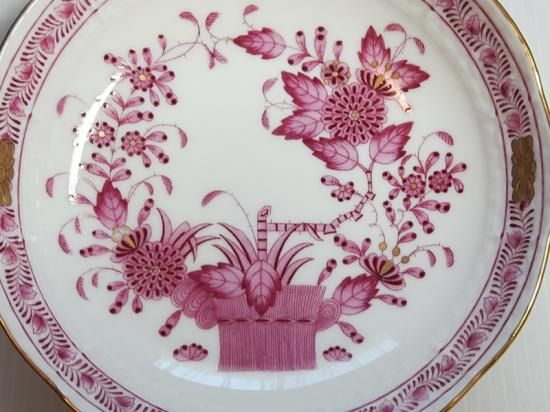 値下！【美品】HEREND インドの華　C&S ヘレンド カップ＆ソーサー□インドの華 マルチカラー C&S 洋食