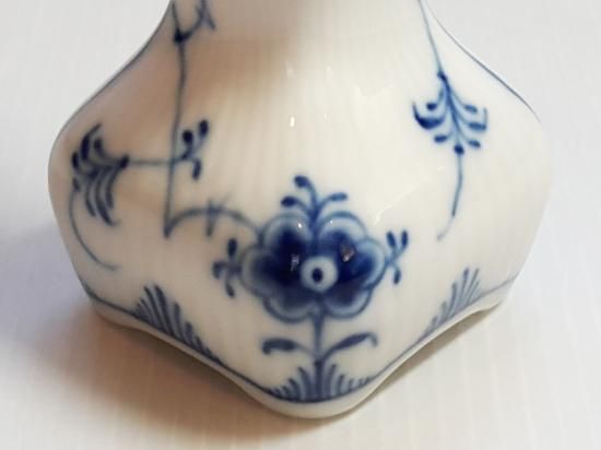 ロイヤルコペンハーゲン 花瓶□ブルーフルーテッド フルレース