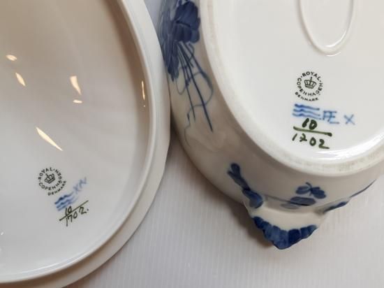 ロイヤルコペンハーゲン ボウル　ブルーフラワーカーブ 蓋つき　ベジタブルボウル ロイヤルコペンハーゲン ボウル□ブルーフラワー カーブ ベジタブル