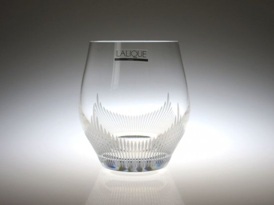 ラリック グラス ○ 100ポイント ロックグラス ワインタンブラー 卵型 
