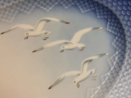 ビングオーグレンダール B&G プレート□シーガル オーバル