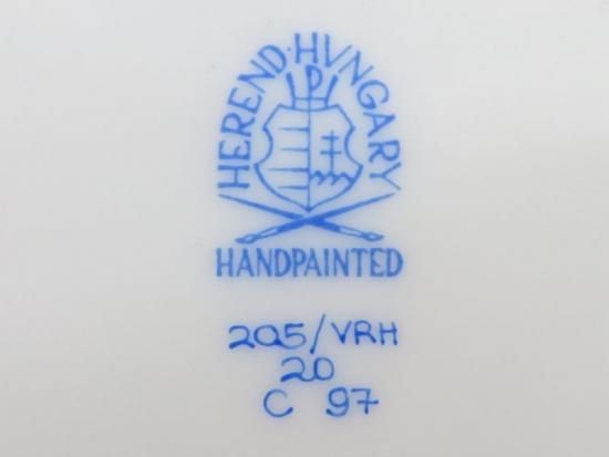 ヘレンド　リーフ型サービスプレート(未使用、実家保管品) Herend (ヘレンド) リーフトレー｜トレファクONLINE
