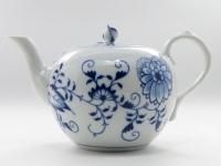 マイセンブルーオニオン蓋つきポット自宅展示品