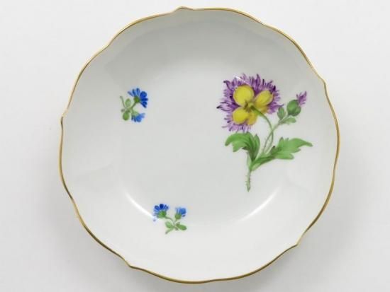 ★未使用★マイセン★皿★ブランディンシュタイン氏総手描き★チューリップブーケと虫 ☆未使用☆マイセン☆皿☆ブランディンシュタイン氏総手描き☆チューリップ