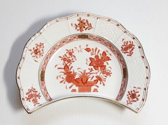 ヘレンド　インドの華　手付きプレート29.5cm ヘレンド インドの華 手付きプレート29.5cm