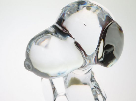 バカラ フィギュリン ウェルカム スヌーピー 置物 オーナメント オブジェ クリスタル 小物 インテリア アンティーク ヴィンテージの高級クリスタル 陶磁器 グラスクラシック