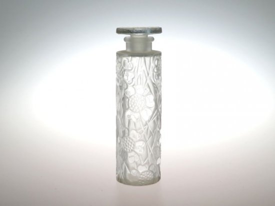 アンティークラリック 香水瓶 ○ 五つの花 パフュームボトル フォル