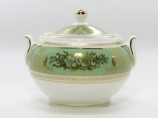 WEDGWOOD コロンビアセージグリーン ティーポットL - 食器