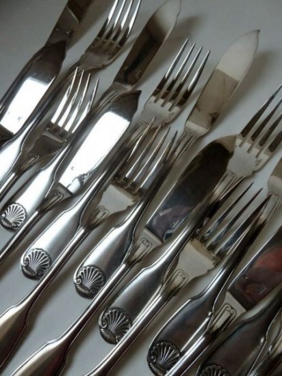 テーブルナイフ フランス ビンテージ アンティーク シルバープレート 銀製品