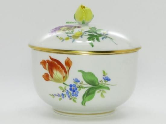 MEISSEN マイセン シュガーポット | hartwellspremium.com