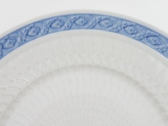 ロイヤルコペンハーゲン 希少 廃盤 ブルーファン ディナープレート 25.5cm