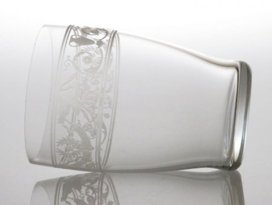 オールドバカラ グラス シーニュ タンブラー 8cm 白鳥 アンティーク クリスタル Cygnes - アンティーク ヴィンテージの高級