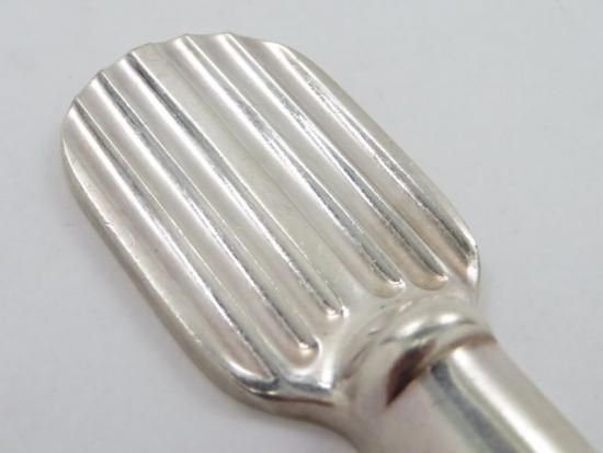 クリストフル ナイフレスト ○ ストリエ 銀 シルバー うちわ型 箸置き