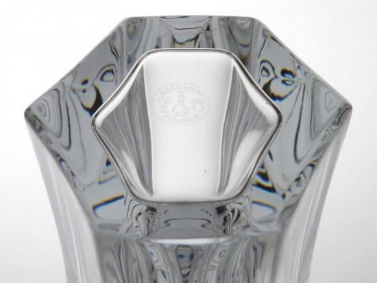 バカラ 花瓶 ○ ギンコ 銀杏 イチョウ フラワー ベース 18cm ヴェース