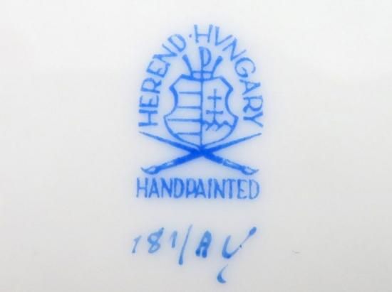 HEREND ヘレンド アポニー グリーン スクエア ボウル ヘレンド アポニーグリーン AV 00182-0-00 サラダボウル