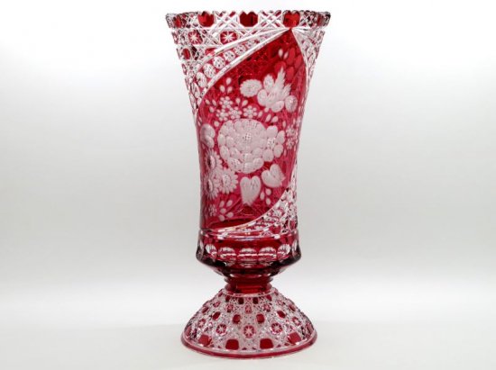 【秋のセール】マイセンクリスタル マイセンフラワー 花瓶