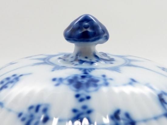 ロイヤルコペンハーゲン シュガーポット＆クリーマー□ブルー