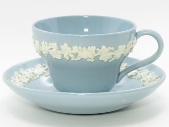 WEDGWOOD クィーンズウェア カップ ソーサー 一客 アンティーク ...