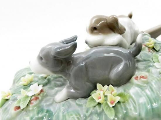 極美品✨リヤドロ「お船に乗って」人形 フィギュリン 可愛い❣️仔犬 動物 人形 楽天市場】僕と遊ぼう LLADRO リヤドロ リアル フィギュリン 犬