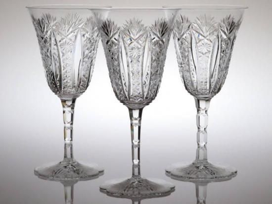 バカラ グラス ○ コンデ ワイン グラス 最高級モデル 多様カット 17cm