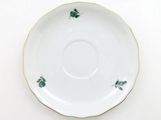 美品✨アウガルテン マリアテレジア ティナプレート 大皿 グリーン薔薇 アウガルテン マリアテレジア ティナ プレート 大皿②グリーン薔薇