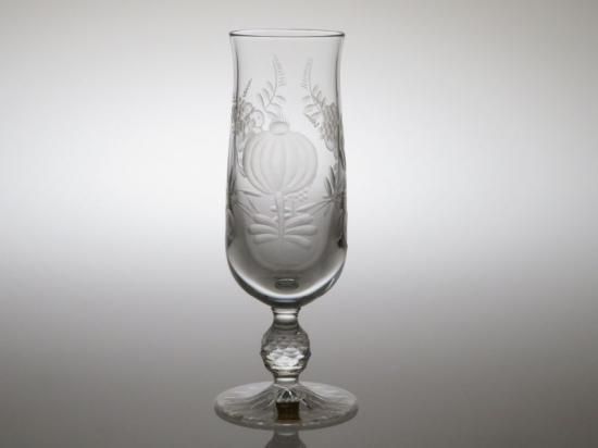 マイセンクリスタル シャンパングラス ○ ブルーオニオン シャンパン