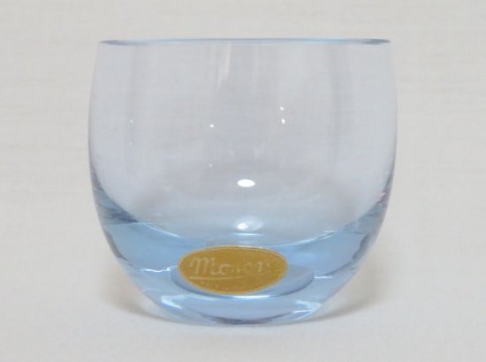 モーゼル グラス ○ ショット グラス 4.5cm 水色 紫 