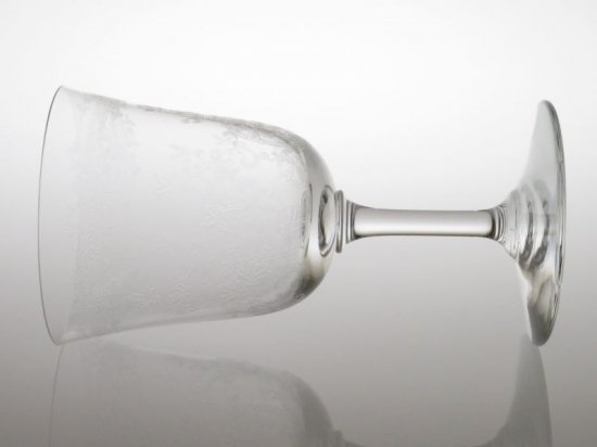 バカラ グラス ● ラファイエット ワイン グラス エッチング クリスタル 13.5cm Lafayette - アンティーク  ヴィンテージの高級クリスタル 陶磁器｜グラスクラシック