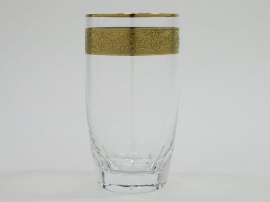 モーゼル グラス ● コペンハーゲン タンブラー 9cm 金彩 ゴールド クリスタル ヴィンテージ Copenhagen