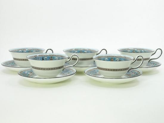 WEDGWOOD】ティーカップ＆ソーサー 5客 www.sudouestprimeurs.fr