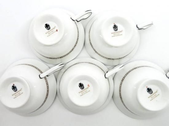 ウェッジウッド カップ＆ソーサー□フロレンティーン ターコイズ