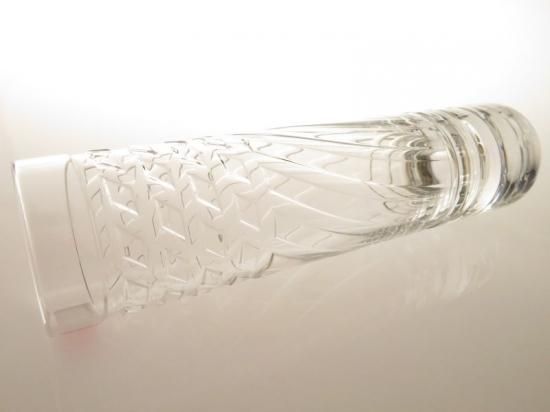 バカラ 花瓶 ○ 一輪挿し フラワーベース 20cm ヴェース ライン